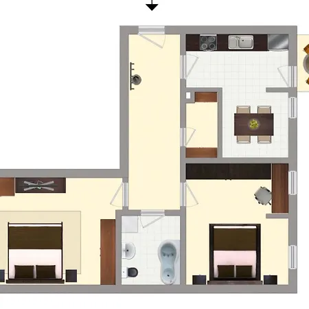 Lägenhet Wohlfuehl-insel In Der Altstadt Mit Wlan, Balkon, Voll Ausgestatteter Kueche & Supermarkt Fusslaeufig In Nur 3 Min Zeitz