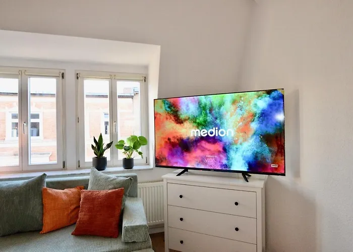 Апартаменты Wohlfuehl-insel In Der Altstadt Mit Wlan, Balkon, Voll Ausgestatteter Kueche & Supermarkt Fusslaeufig In Nur 3 Min *