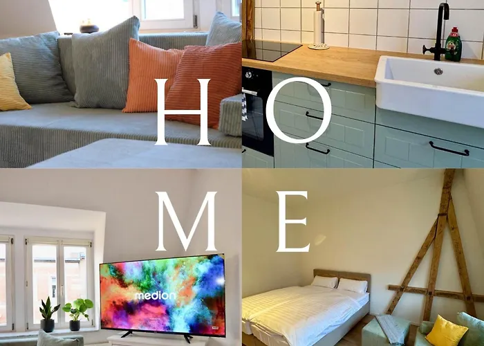 Wohlfuehl-insel In Der Altstadt Mit Wlan, Balkon, Voll Ausgestatteter Kueche & Supermarkt Fusslaeufig In Nur 3 Min *